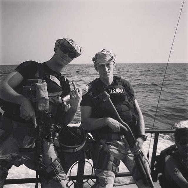 U.S. Navy crew on patrol